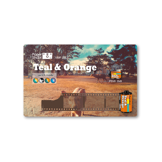 Accessories: Filter Card (Teal & Orange)