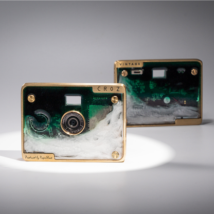 Camera Set: Vintage Jadeite Cabbage Resin